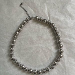 Sterling Beaded Necklace